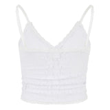 ROSE SLEEVELESS IN WHITE  (Coordination products are purchased separately)