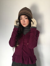 Polka Dot Turtleneck Long Sleeve (5color)