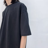 コントラストステッチボクシーT