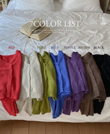 [SHOPPERMADE] Cozy Wool V-neck Knit Cardigan (7color)