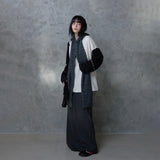 MISTY GLITTER HOODED SCARF