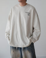 RESEARHヘビーサイズロングスリーブTシャツ