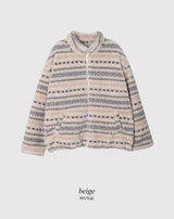 #CR Nordic Boa Fleece Zip-up (3color)