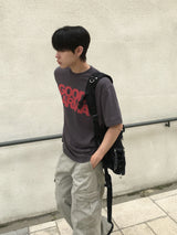 カルマロゴオーバーサイズ半袖Tシャツ 3C
