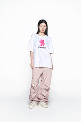 25SS ALIEN BEAR SHORT SLEEVE T-SHIRT WHITE