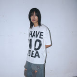 Untitled ノーアイディア ピグメントウォッシュ ショートスリーブ Off White