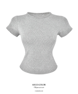 Basic Soft Round Tee (4color)