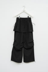 (W) ウォッシャースカートパンツ (3color)