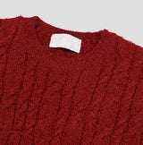 Pure Angora Cable Knit