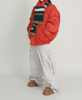 Carrot Diamond Quilting Unisex High Neck Padding (100% Wellon)