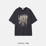 スケーリーレタリングショートスリーブドTシャツ 3C