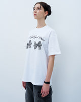 ツインリボンTシャツ　ホワイト