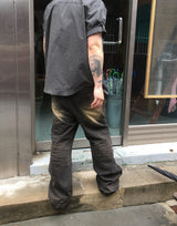 No.1769 Pフレアウォッシュドパンツ