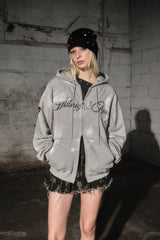 eyelet beanie (black)