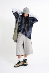 Tens rivet bermuda sweatpants