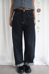 Wave point denim