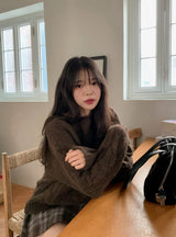 #MR Twist Loose Wool Knit (4color)
