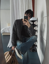 セレブクロップボカシカーディガン