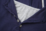 Halter Strap Layered Short Sleeve T-Shirt 231330362