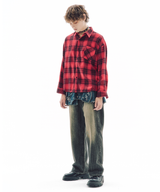 SHATTERED CHECK SHIRT