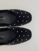 Pearl Dot Flat Shoes