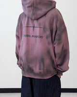 Anarchy Dirty Washing Hoodie Zip-up Warmer