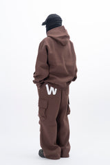 Medi W Boucle Embroidery Heavy Set-Up Sweatpants