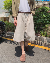 ピビコットンバミューダパンツ