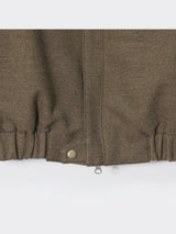 ASCLO Drop Shoulder High Neck Blouson (2color)