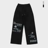 [UNISEX]NO-ESSAGES Training Pintuck Wide Pants