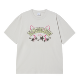 25SS スターラビット ショートスリーブ Tシャツ ライトグレー