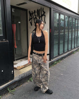 Eyelet halter sleeveless