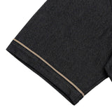 "Y" 刺繍デニムシャツ Black