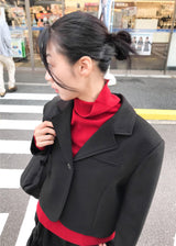 ウールタートルネックニット