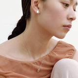 Hollow Pearl Earrings