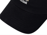 RAINBOW EMBROIDERY BALL CAP【BLACK】