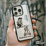 ヒップ 8ビット ピクセル グラフィック エポキシ バンパー iPhone ケース
