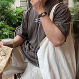 ルックターパージャストムーブピグメントオーバーサイズショートスリーブTシャツ