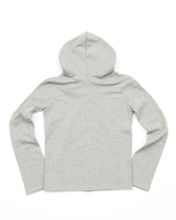 RUDE hood zip up (GREY) WOMENS