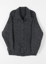 HIGH NECK HALF CARDIGAN