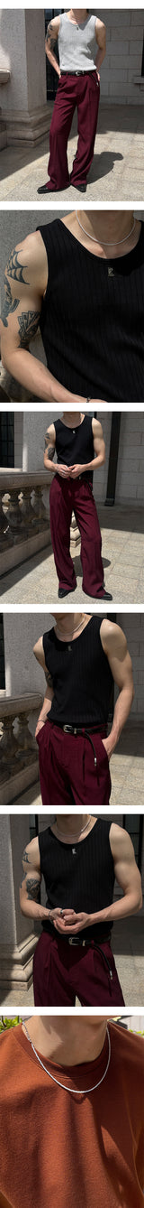 [Unisex] サマーボールチェーンネックレス(4color)