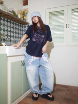 GAME TEE (NAVY)