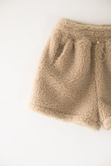 Boucle half pants (Beige)