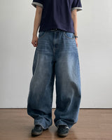 Root Balloon Denim Pants