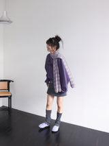 クラシックパッデドミニスカート (GREY)