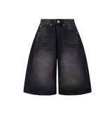 Riko Wide Burmuda Denim Pants