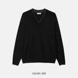 カラーリングMER Vネックニット 4COLOR