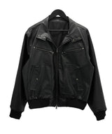 (unisex) Lumiere Overfit Leather Jacket