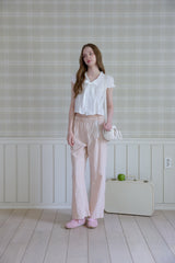 LUMI BREEZE RIBBON BLOUSE