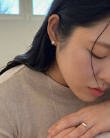 ブリーズピアス (シルバー)
